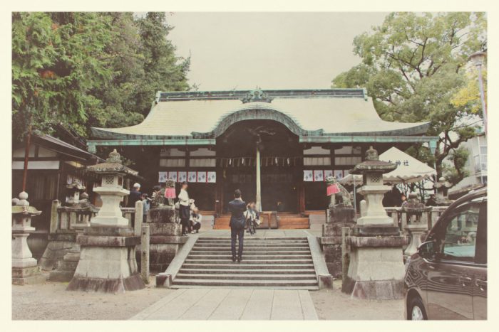 茨木神社へ七五三のお参りに行ってきました！
